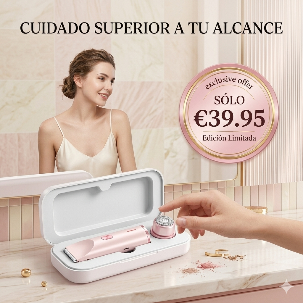 Depiladora 2 en 1 Sin Dolor – Piel Perfecta en Minutos