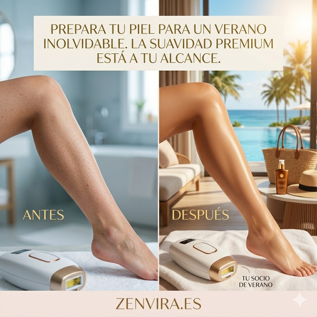SilkSkin IPL Pro™ – Depilación y Rejuvenecimiento en Casa