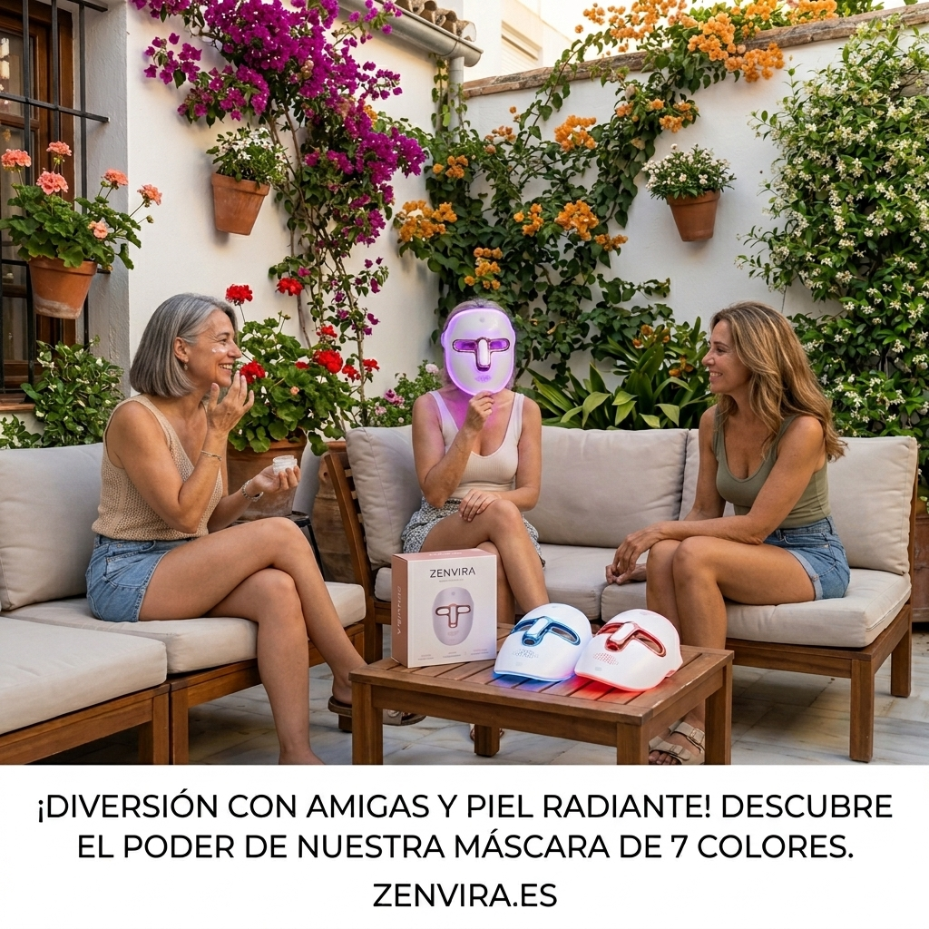 Máscara Facial LED Profesional – Rejuvenecimiento, Antiacné y Terapia de Luz en Casa
