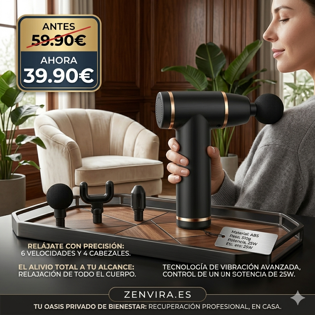 Mini Massage Gun Pro™ – Alivio Muscular Instantáneo