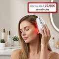 ZENVIRA HairPulse™  Peine Inteligente LED, EMS y Radiofrecuencia