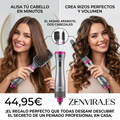 Cepillo Moldeador 2 en 1 Profesional – Liso Perfecto o Rizos con Volumen en Minutos