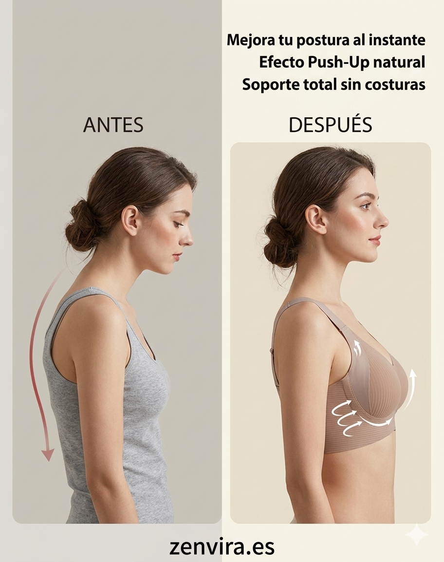 Sujetador Push-Up ComfortLift™ – Realce Natural y Máxima Sujeción